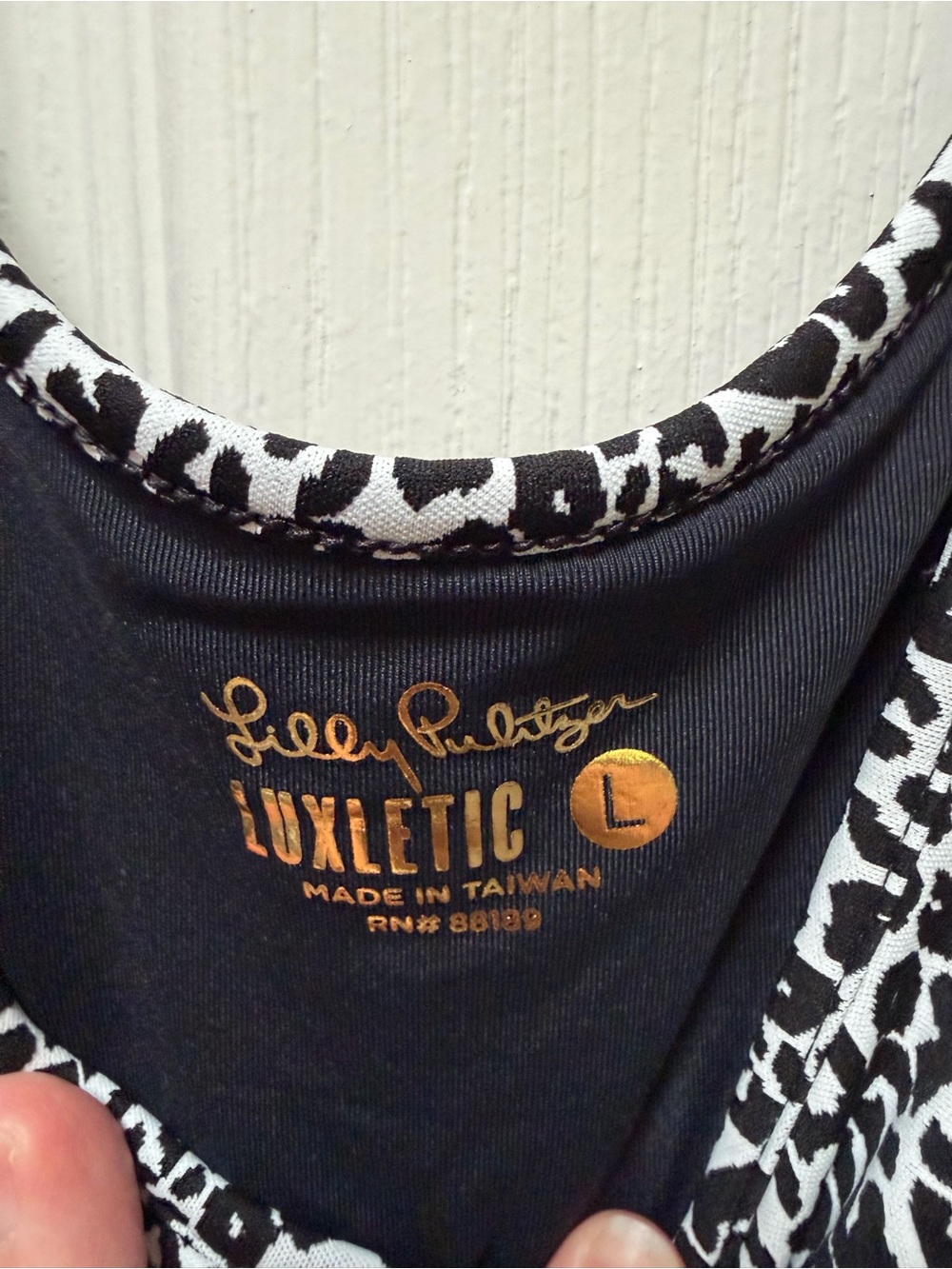 Lilly Pulitzer Black & White Leopard Print Jumpsuit - Picture 8 of 8